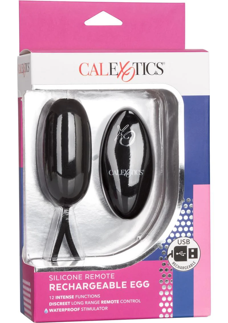 Silicone Rechargeable Egg with Remote Control - Image 2