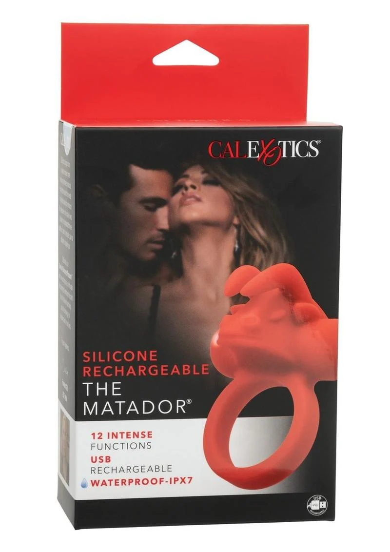 Silicone Rechargeable The Matador Cock Ring - Image 2