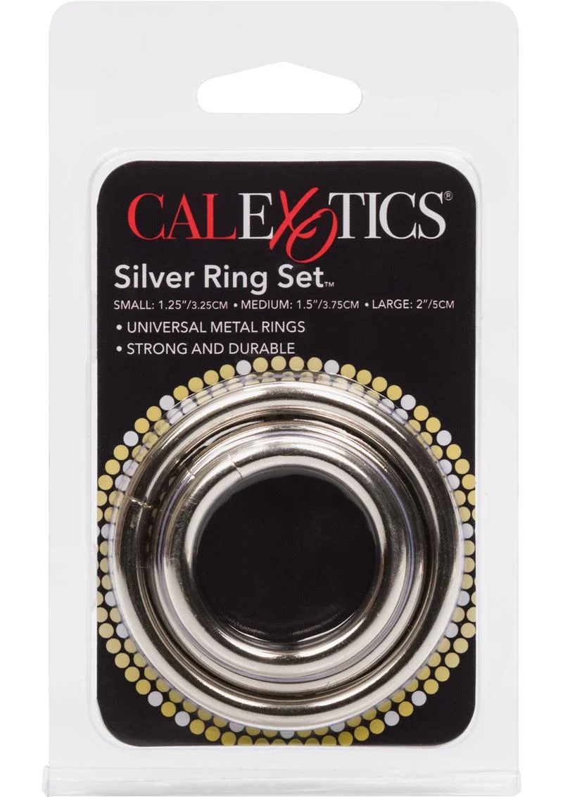 Silver Cock Rings - Image 2