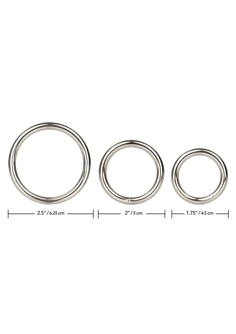 Silver Cock Rings - Image 4