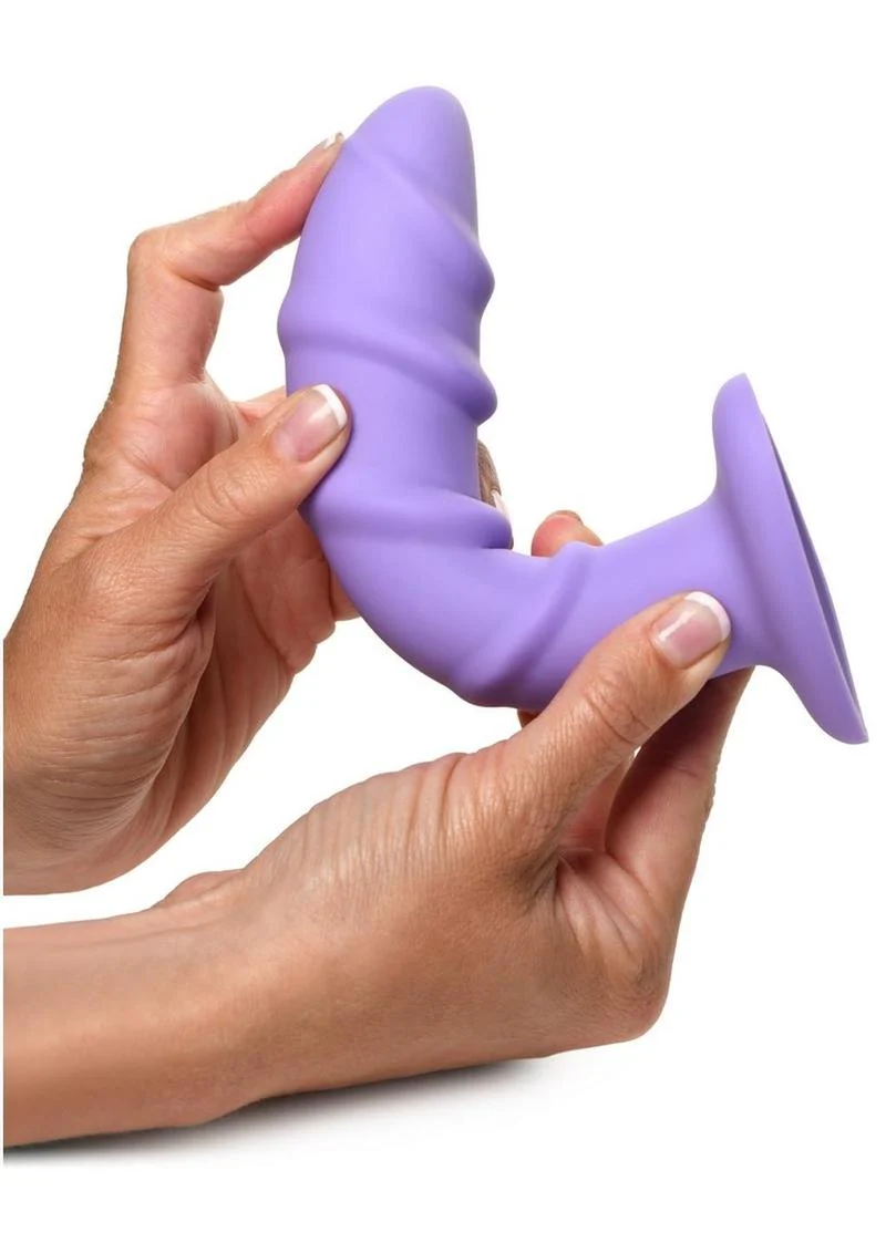 Simply Sweet Swirl Silicone Dildo - Image 4