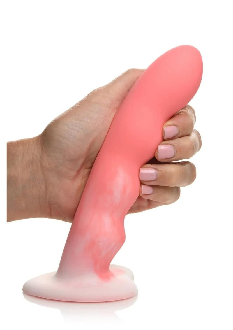 Simply Sweet Wavy Silicone Dildo - Image 4