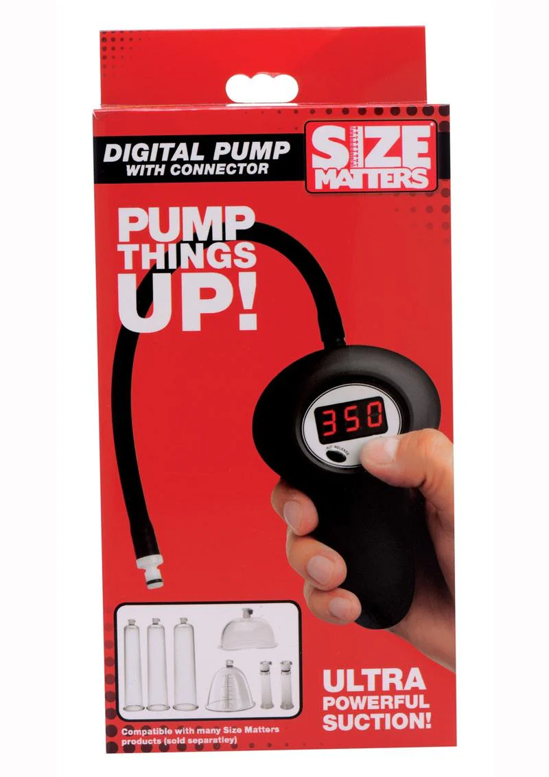 Size Matters Digital Pump with Connector - Image 2