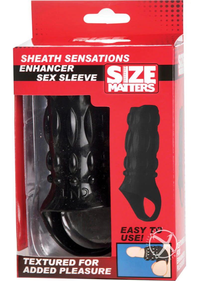Size Matters Enhancer Sex Sleeve - Image 3