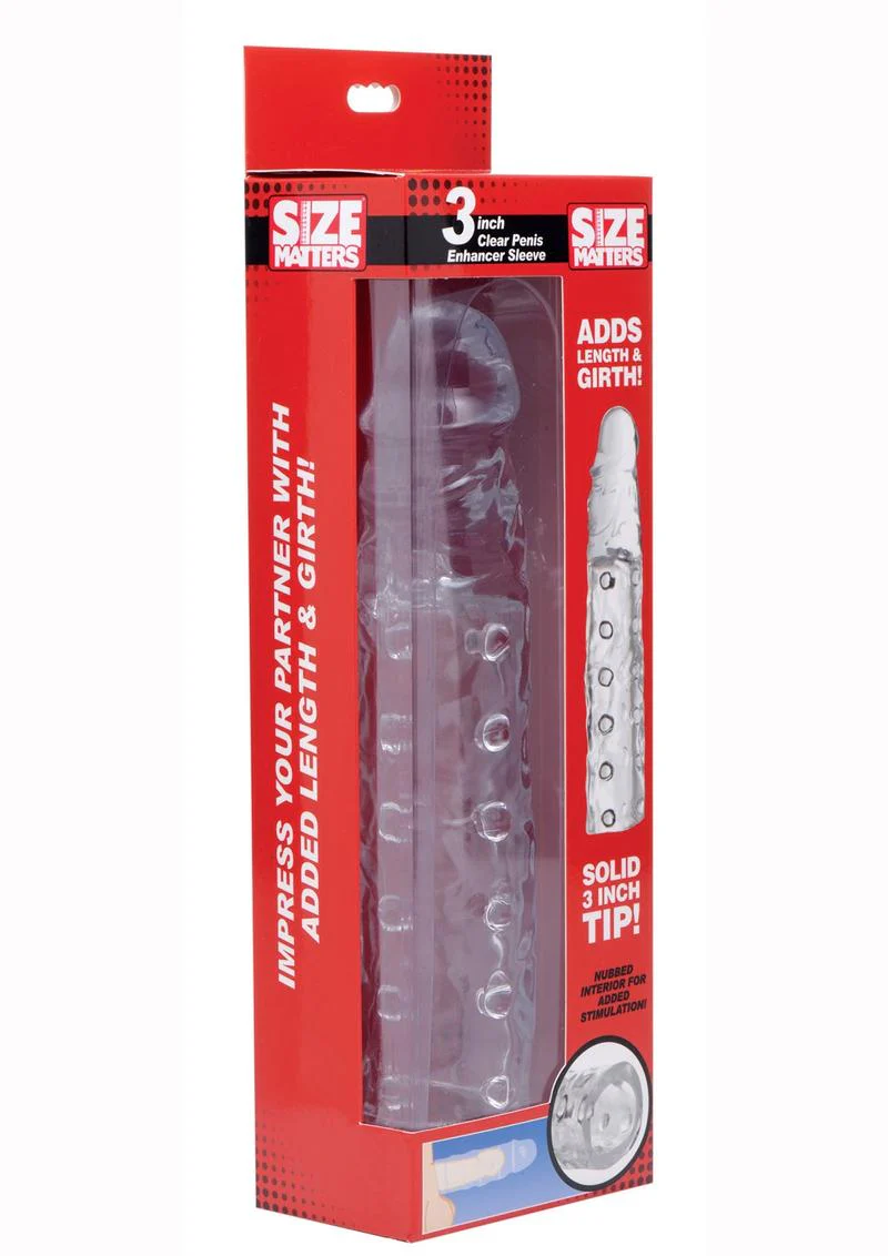 Size Matters Penis Enhancer Sleeve - Image 11
