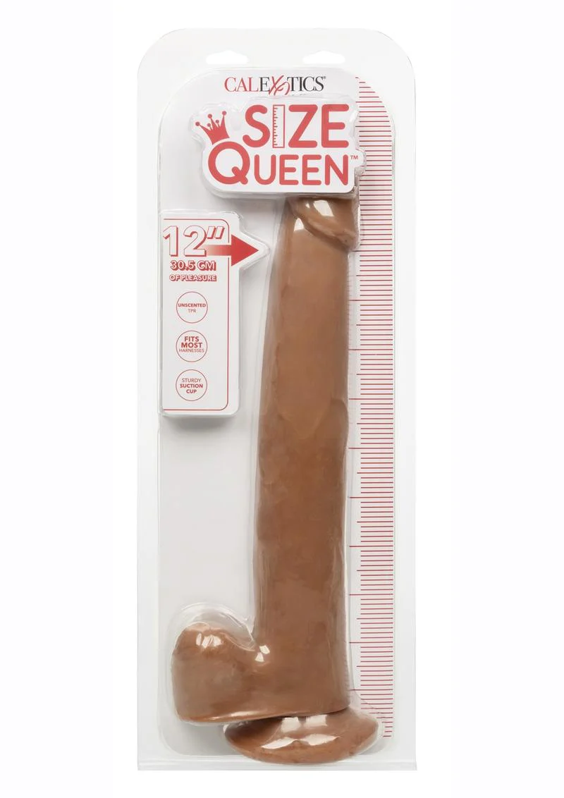Size Queen Dildo with Balls - Image 10