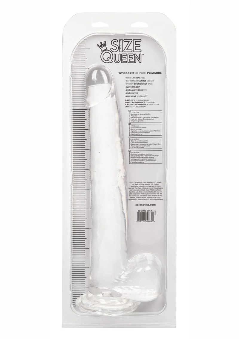 Size Queen Dildo with Balls - Image 15