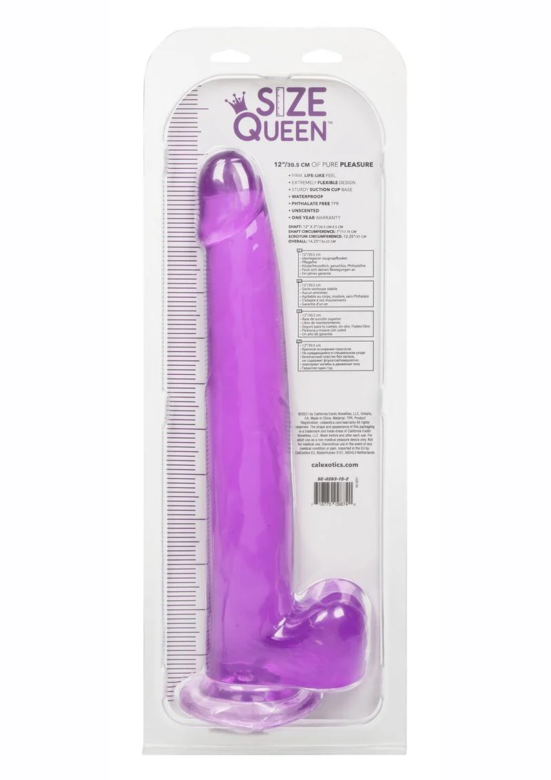 Size Queen Dildo with Balls - Image 21