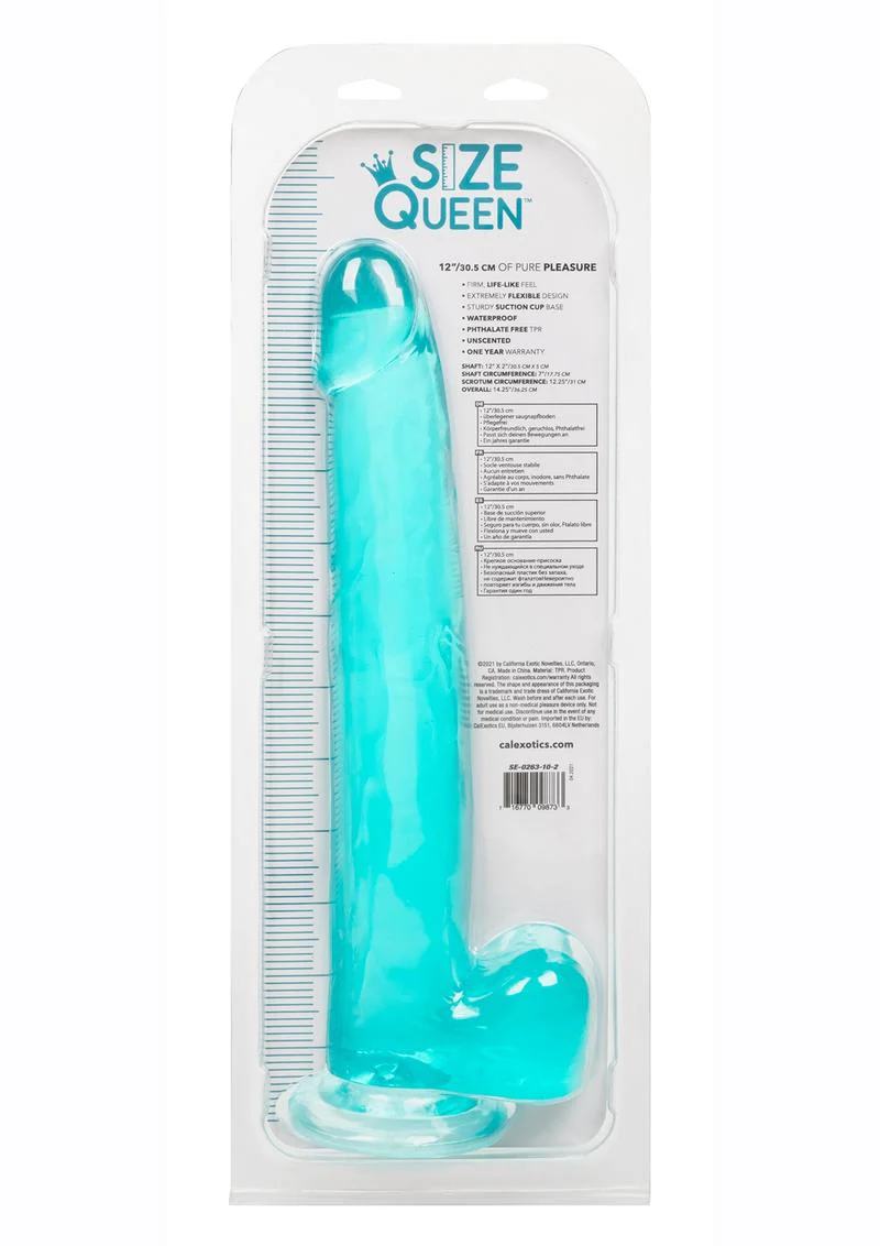 Size Queen Dildo with Balls - Image 9