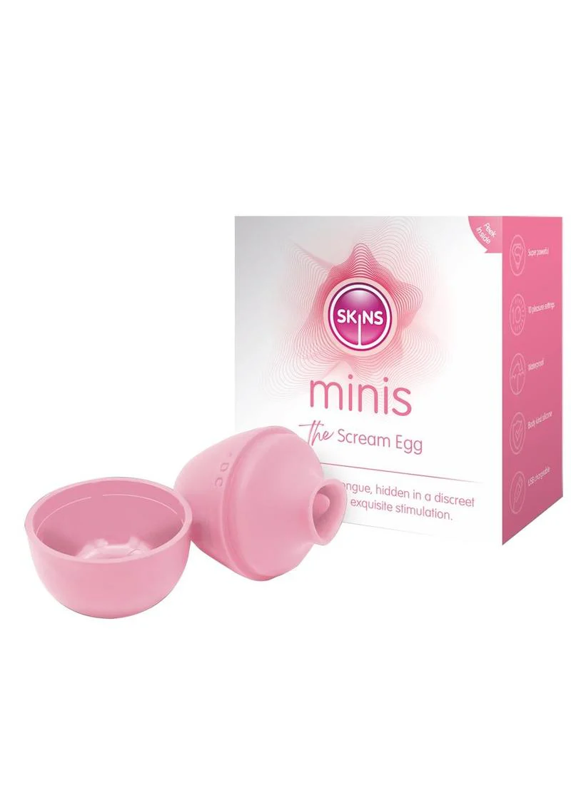Skins Minis The Scream Silicone Egg