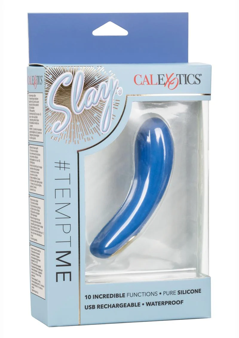 Slay #Temptme Silicone Rechargeable Bullet - Image 2