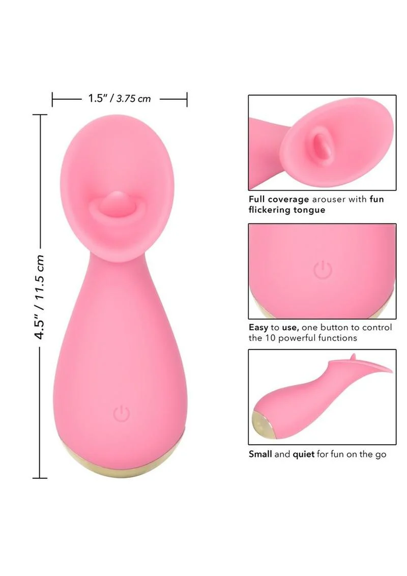 Slay #Tickleme Rechargeable Silicone Petite Vibrator - Image 4