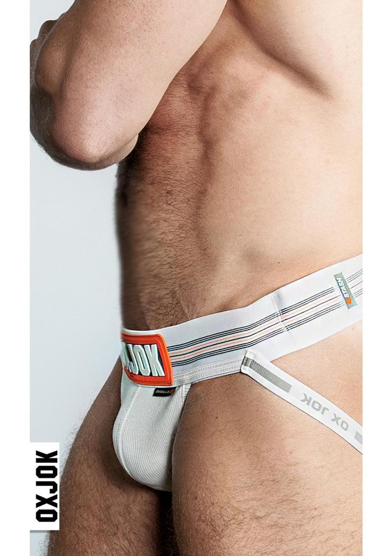 Slingjock Slider Jock Strap - White Snow - Image 13