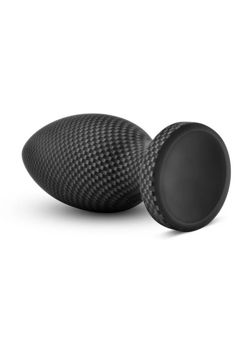 Spark Silicone Butt Plug - Small - Carbon Fiber - Image 4
