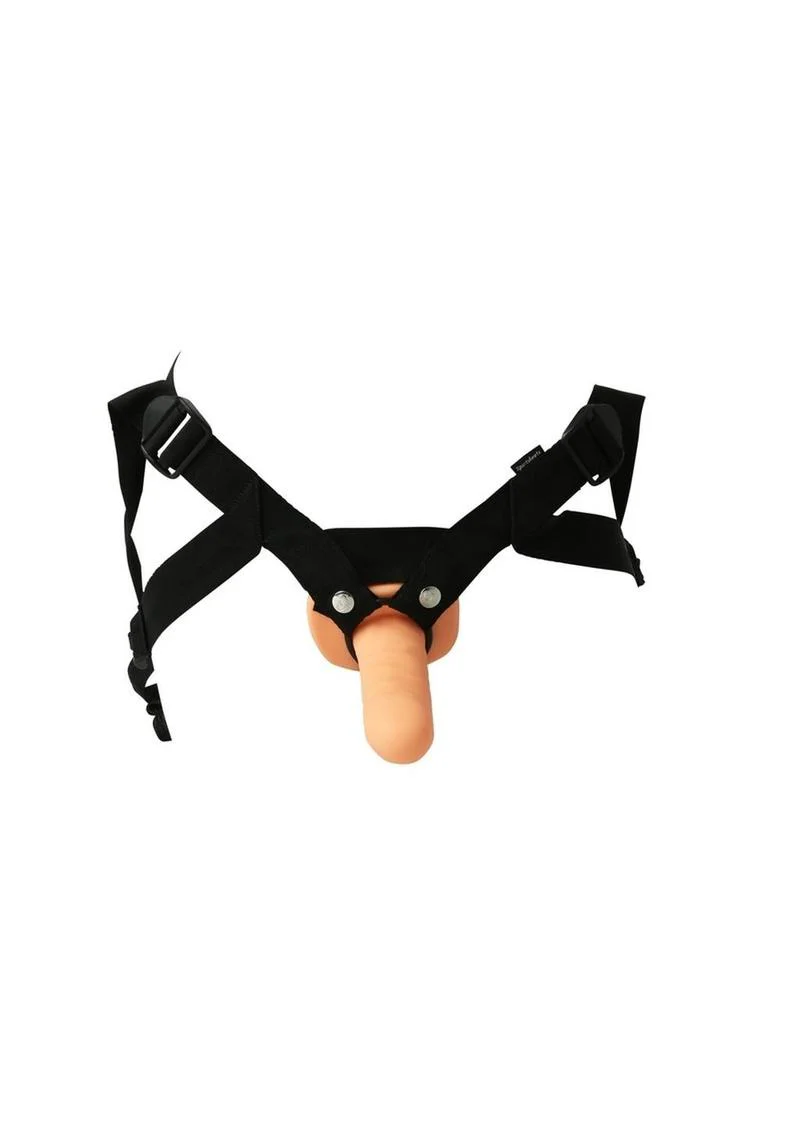 Sportsheets Everlaster Stud Hollow Dong with Strap-On Harness - Image 3
