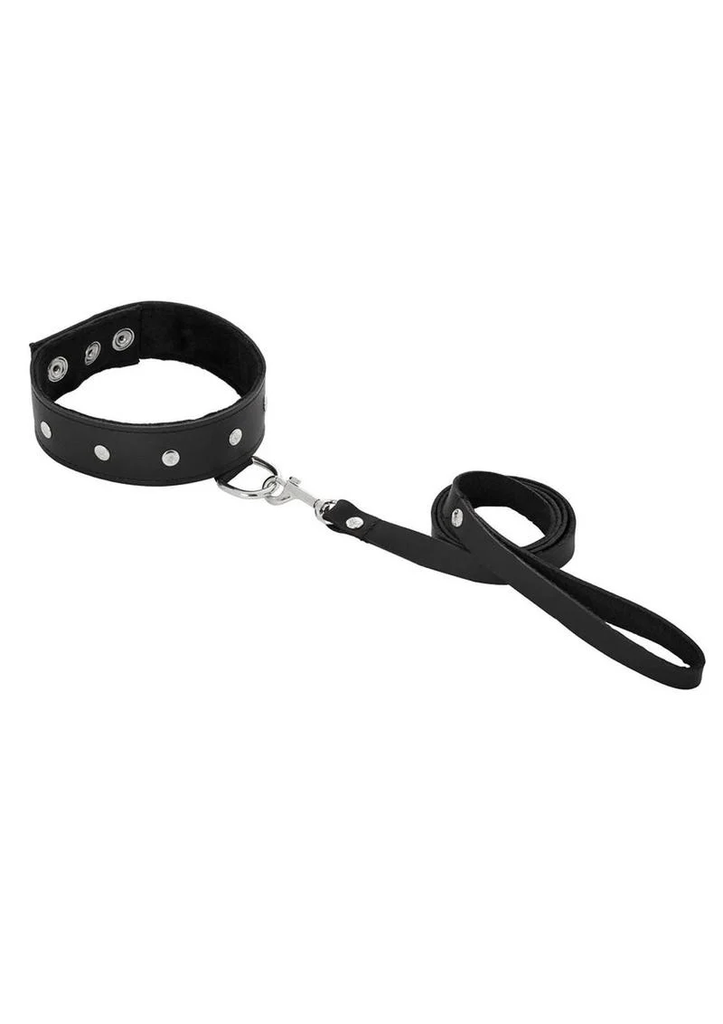 Sportsheets Leather Leash and Collar - Image 4