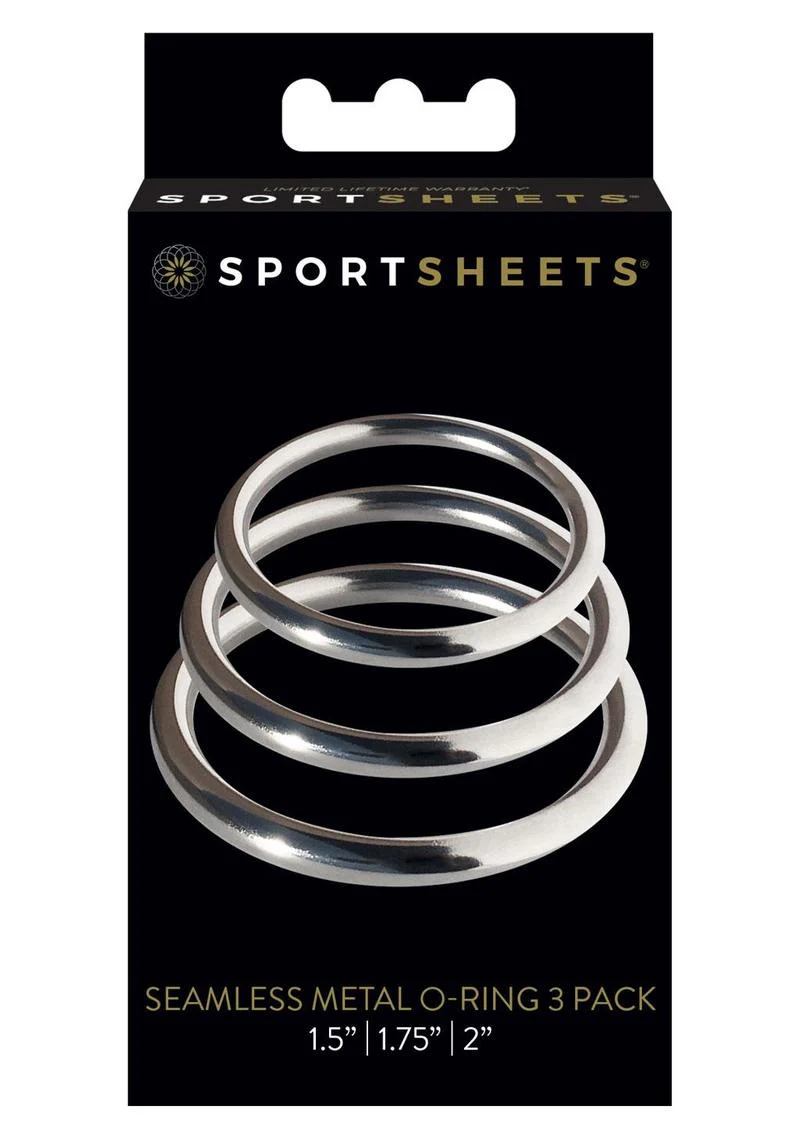Sportsheets Metal O Ring Cock Ring - Image 2