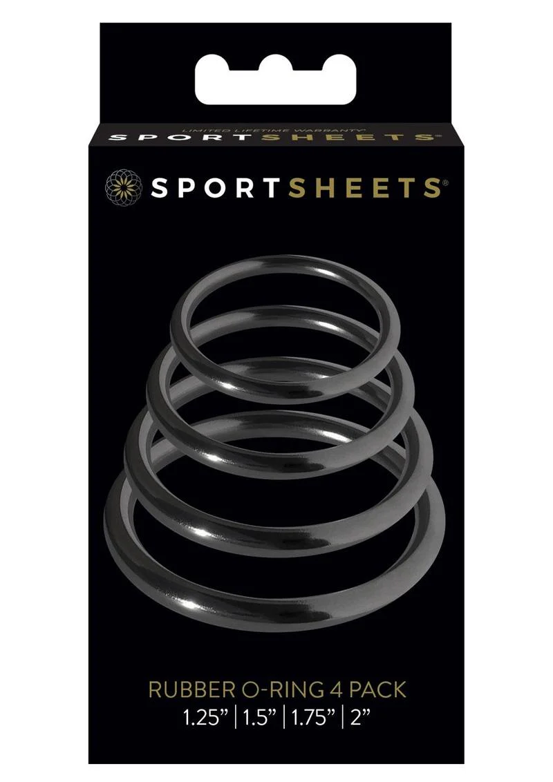 Sportsheets Rubber O Ring Cock Ring - Image 2