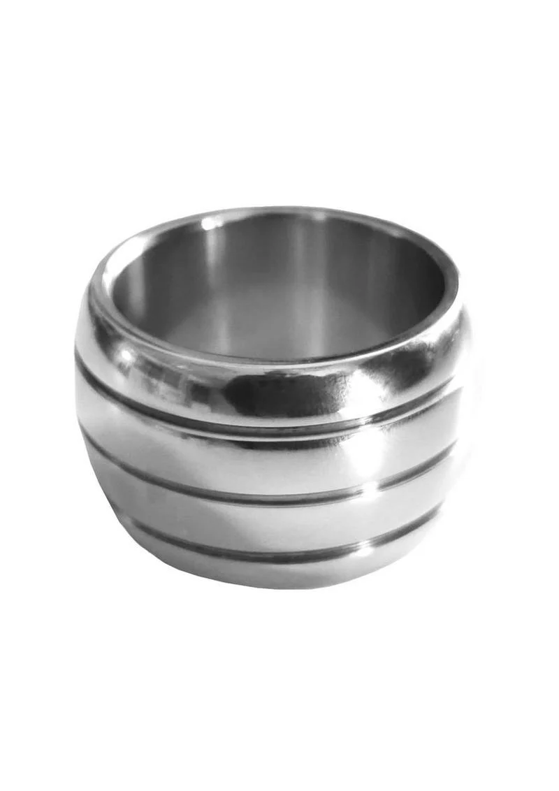 Stainless Steel Round Cock Ring - Image 2
