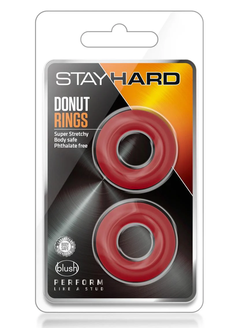 Stay Hard Donut Cock Rings - Image 2
