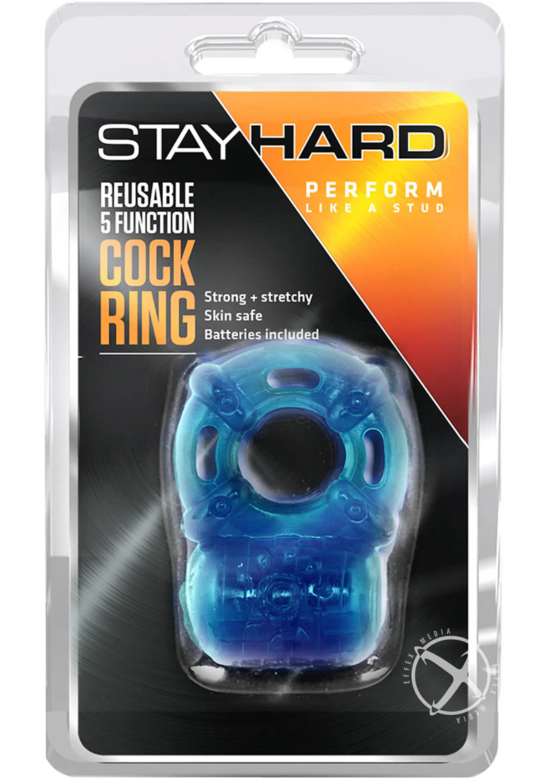 Stay Hard Vibrating Cock Ring - Image 2