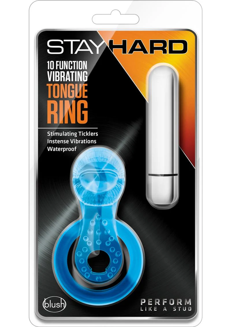 Stay Hard Vibrating Tongue Ring - Image 3