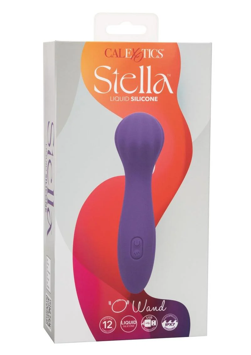 Stella Liquid Silicone O Wand Rechargeable Silicone Vibrator - Image 2