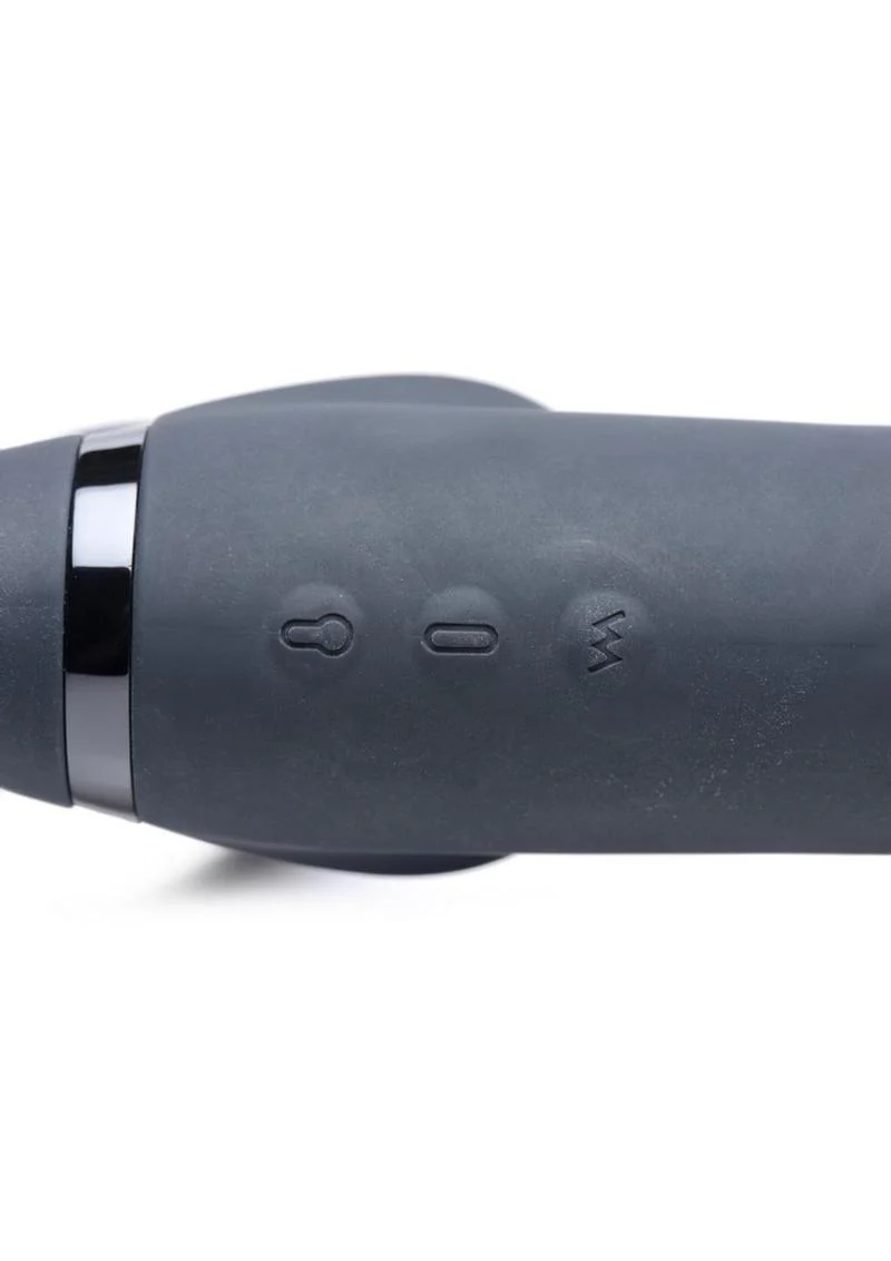 Strap U Ergo-Fit Twist Silicone Inflatable Rechargeable Strapless Strap-On - Image 3