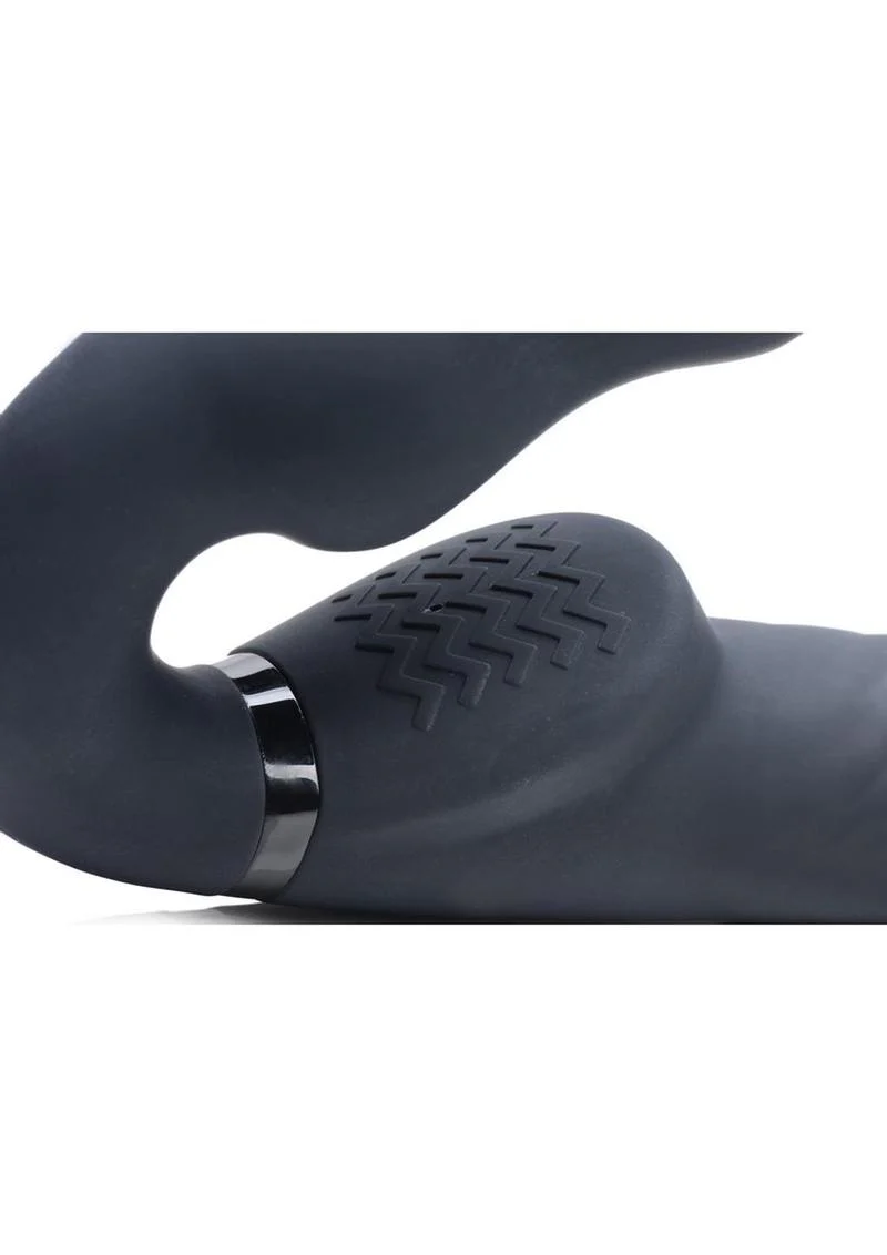 Strap U Ergo-Fit Twist Silicone Inflatable Rechargeable Strapless Strap-On - Image 4