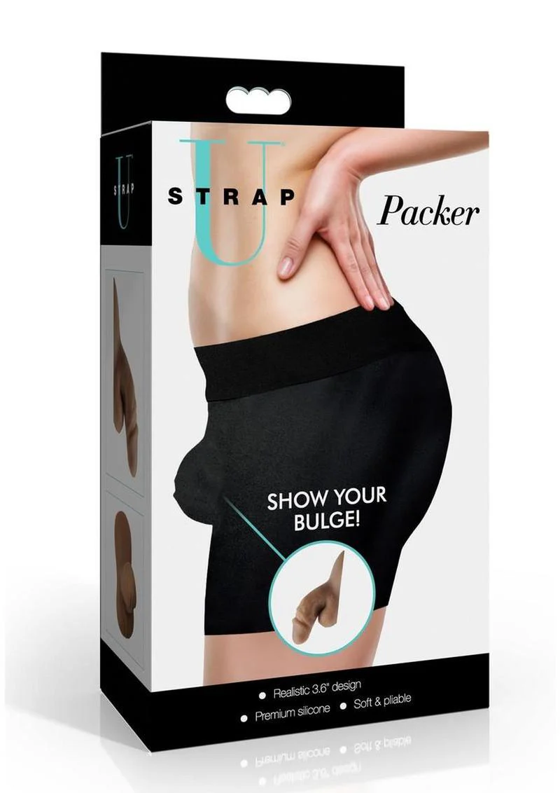 Strap U Packer Silicone 3.6in Dildo - Image 3