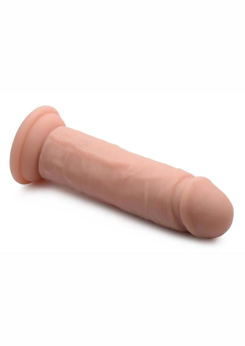 Strap U Power Player 28x Vibrating Rechargeable Silicone Dildo with Remote Control - Image 3