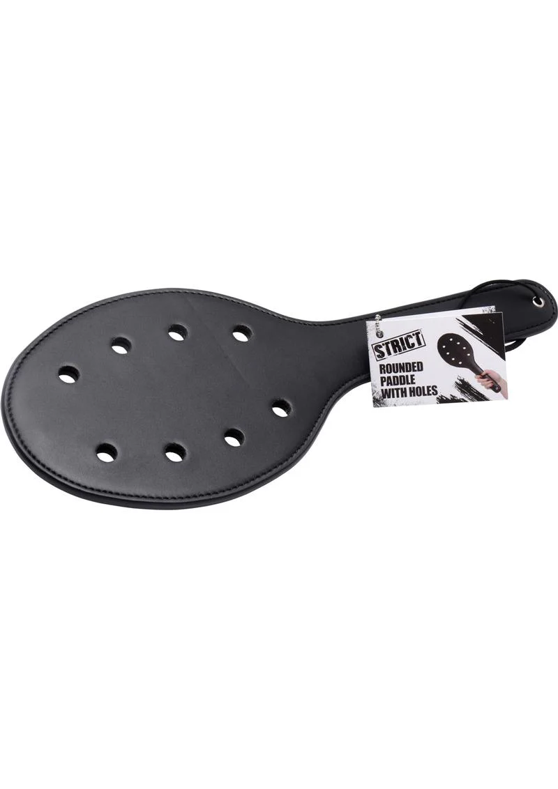 Strict Deluxe Rounded Paddle with Holes - Image 2