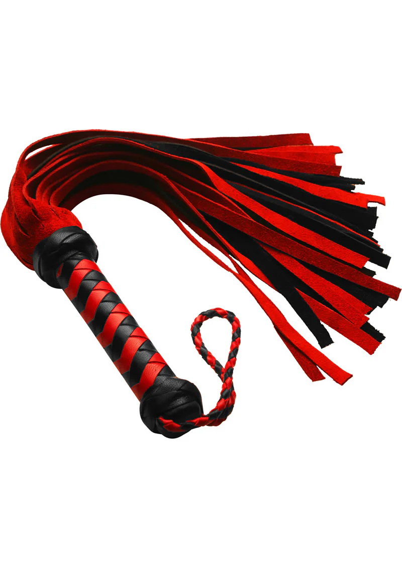 Strict Leather Short Suede Flogger - Image 2