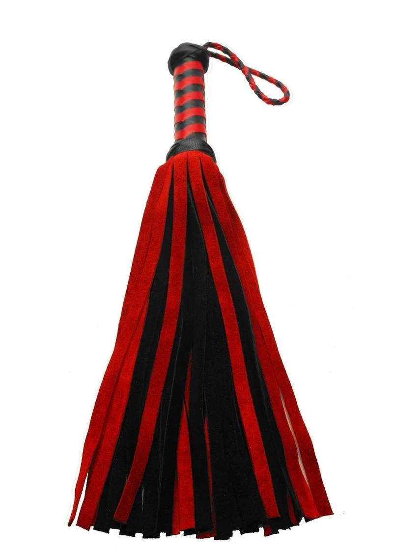 Strict Leather Short Suede Flogger - Image 3