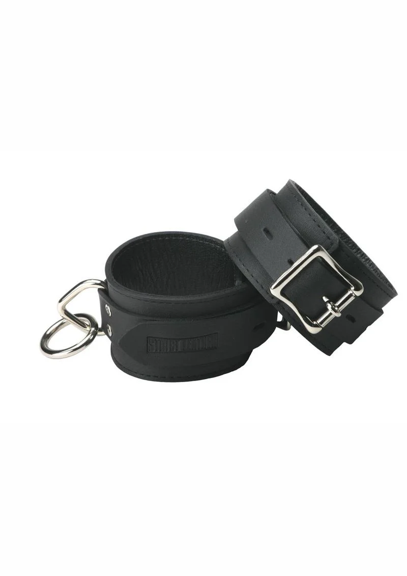 Strict Leather Standard Locking Ankle Cuffs - Image 2