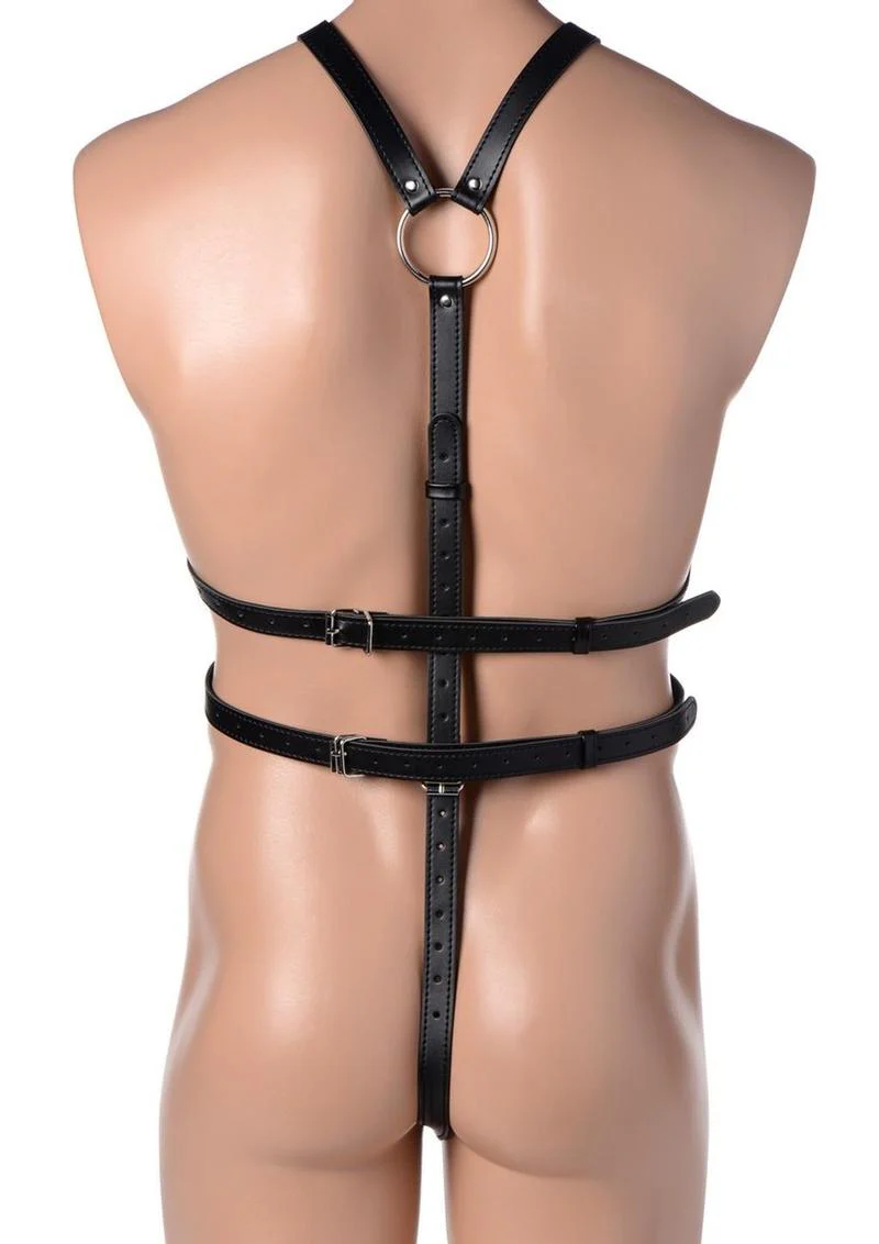 Strict Male Body Harness - Image 3