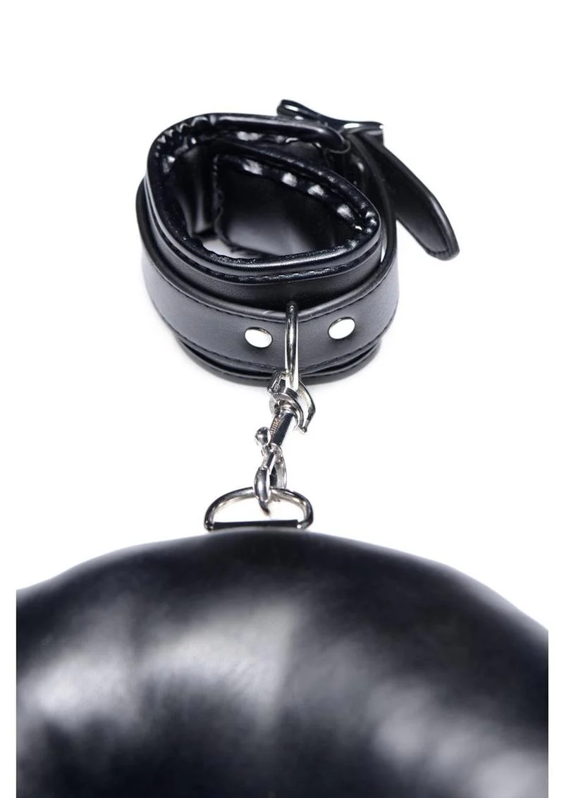 Strict Padded Thigh Sling with Wrist Cuffs - Image 3