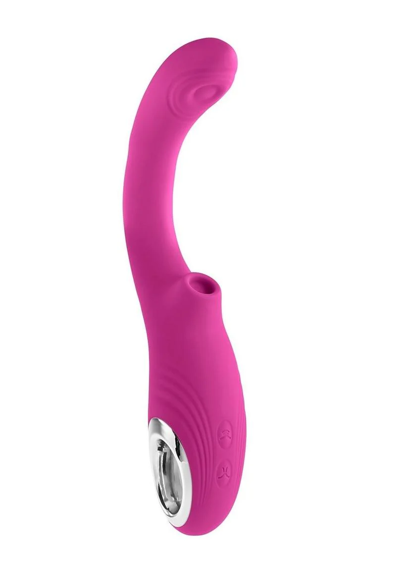 Strike A Pose Rechargeable Silicone Dual Vibrator - Image 3