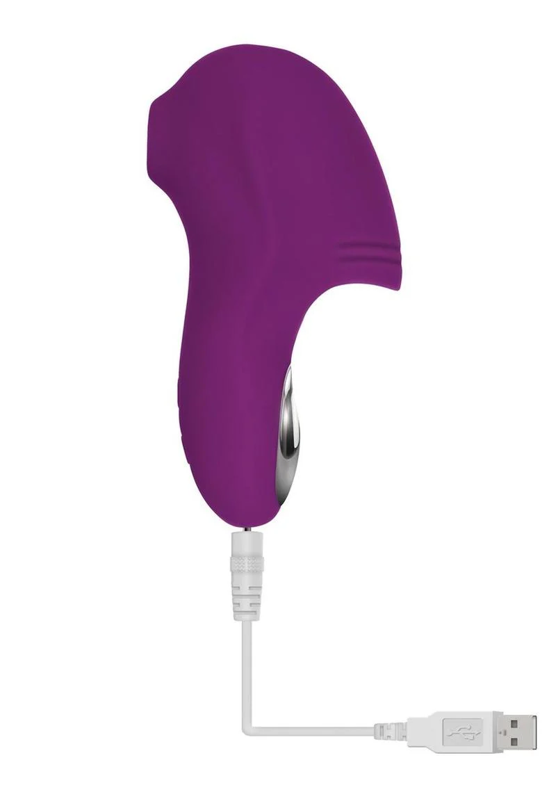 Sucker For You Silicone Rechargeable Clitoral Stimulator - Image 3