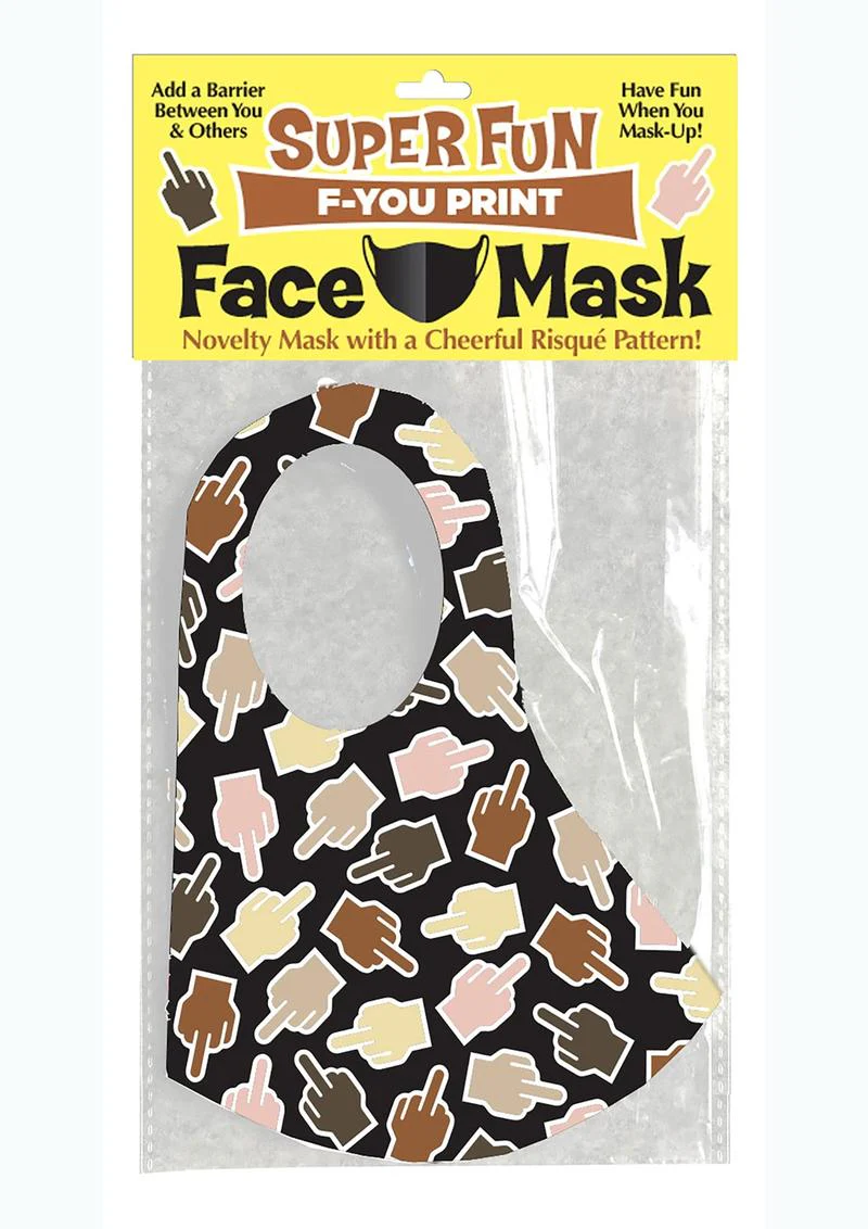 Super Fun F U Finger Mask - Image 2