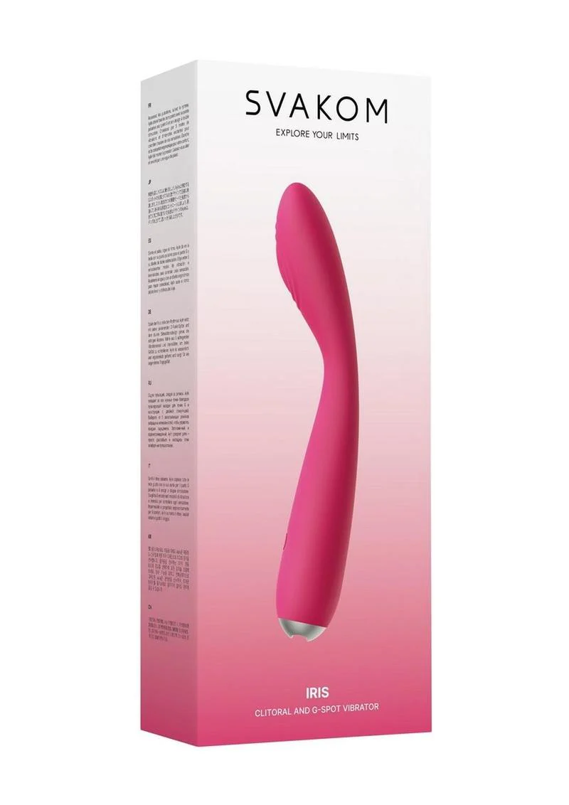 Svakom Iris Silicone G-Spot Rechargeable Vibrator - Image 2