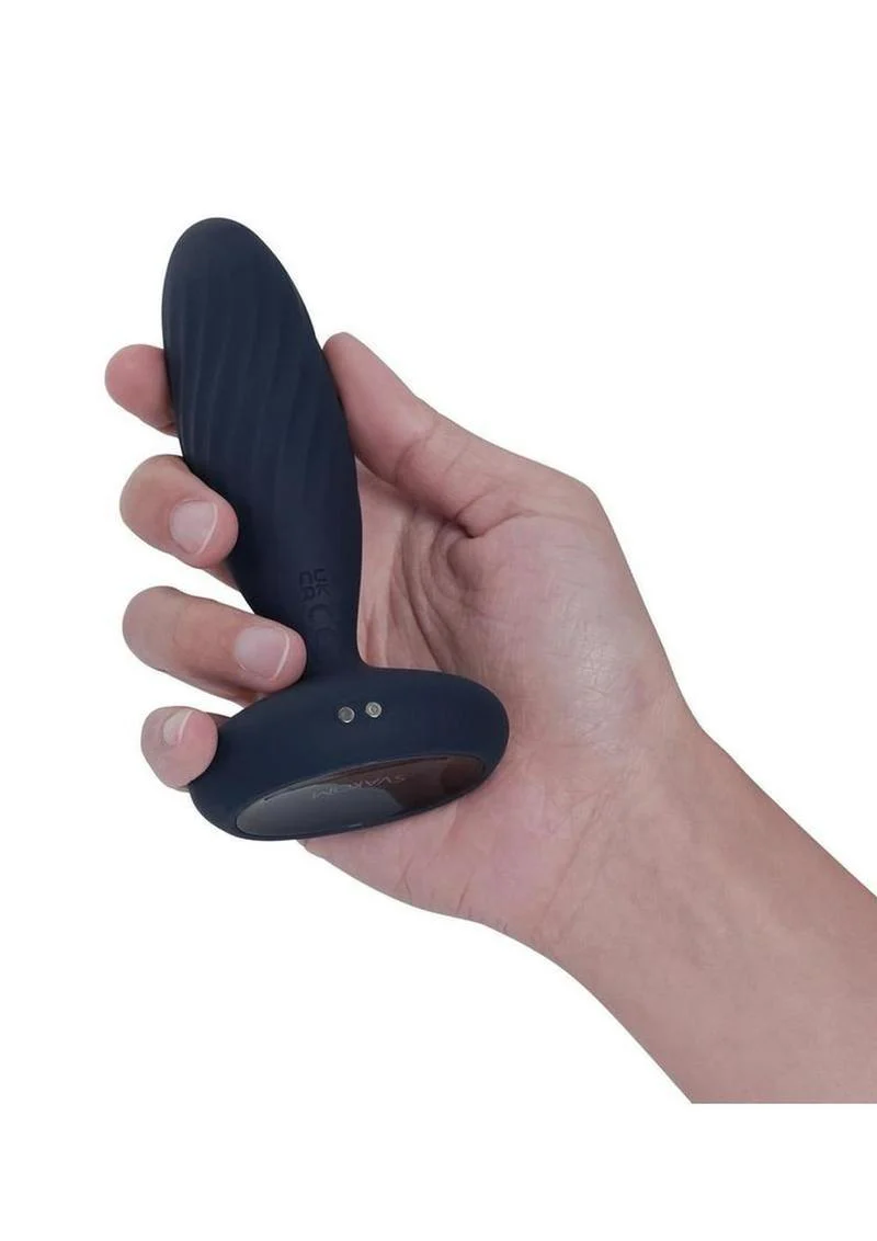 Svakom Jordan Rechargeable Silicone App Control Thrusting Anal Vibrator - Image 4