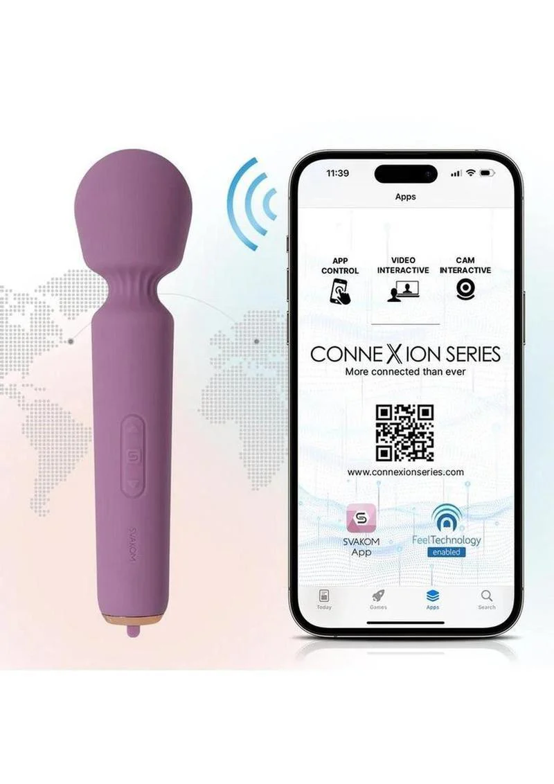 Svakom Mini Emma Neo Rechargeable Silicone Vibrator with Compatible App - Image 4