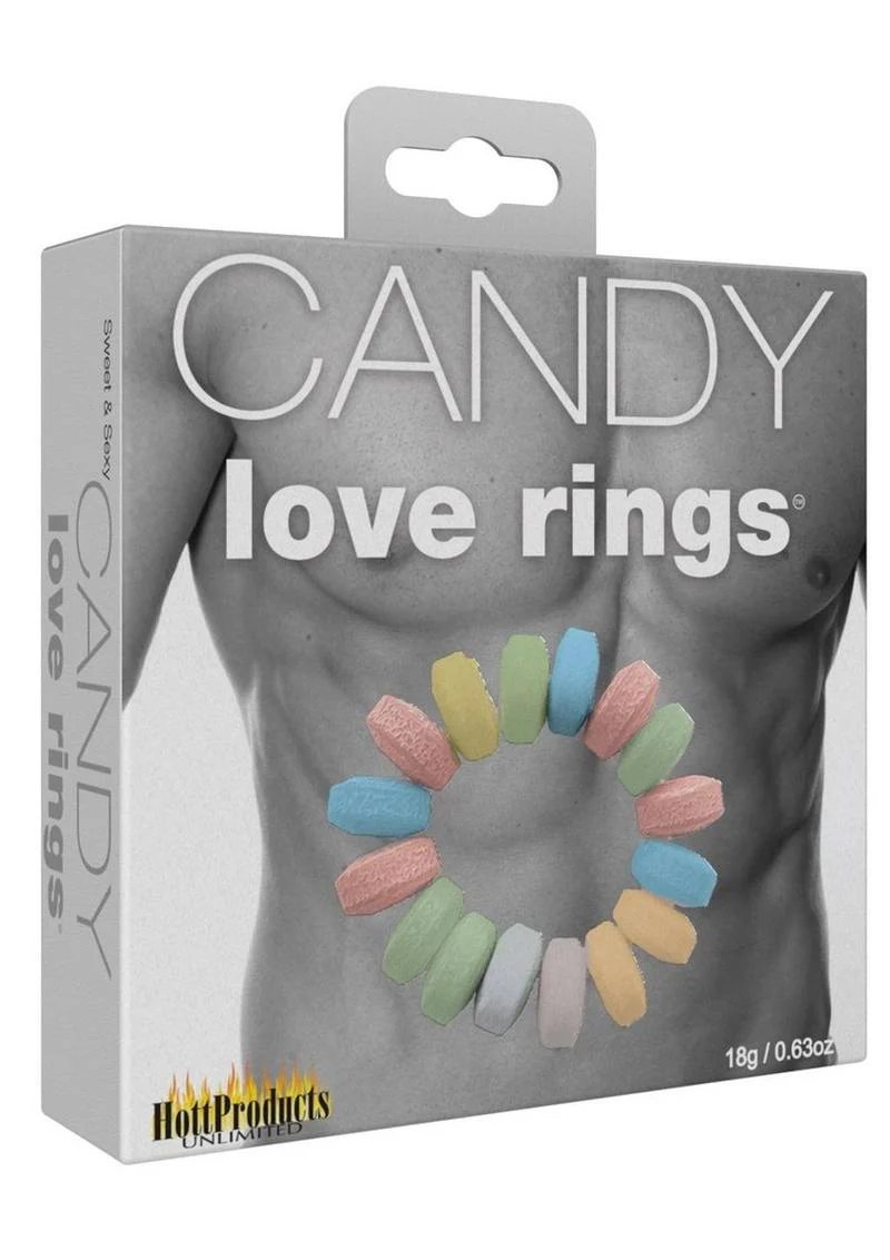 Sweet and Sexy Candy Love Rings - Image 2