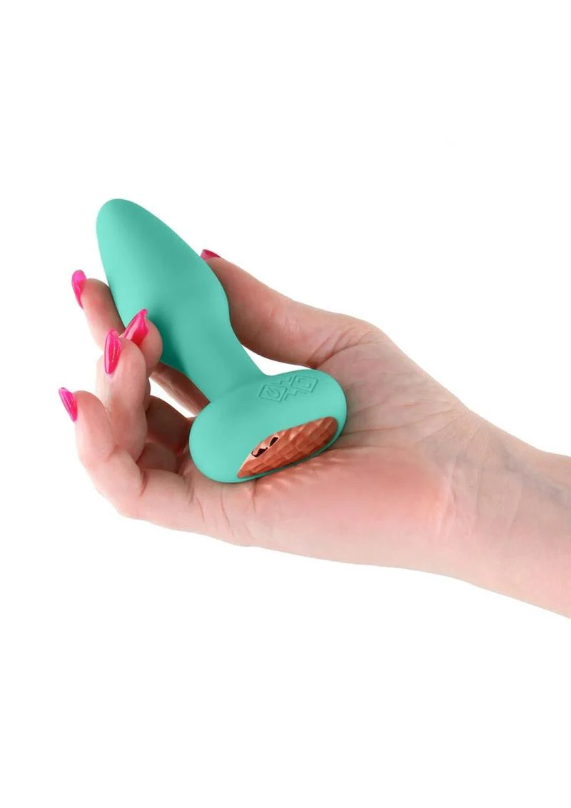 Techno Prism Rechargeable Silicone App Compatible Anal Plug - Image 4