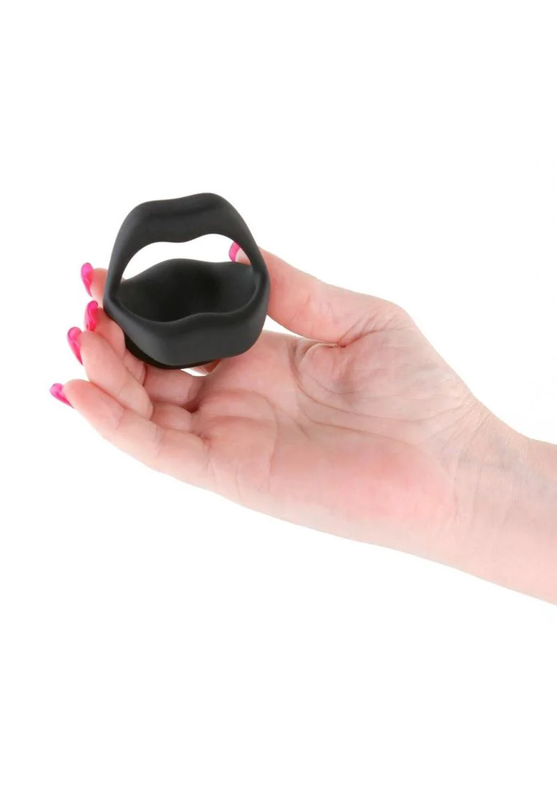 Techno Strobe Rechargeable Silicone App Compatible Cock Ring - Image 3