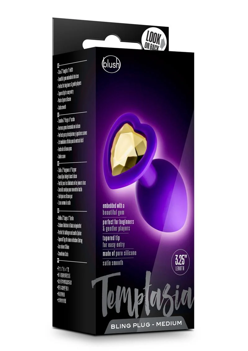 Temptasia Bling Plug Silicone Butt Plug - Image 12