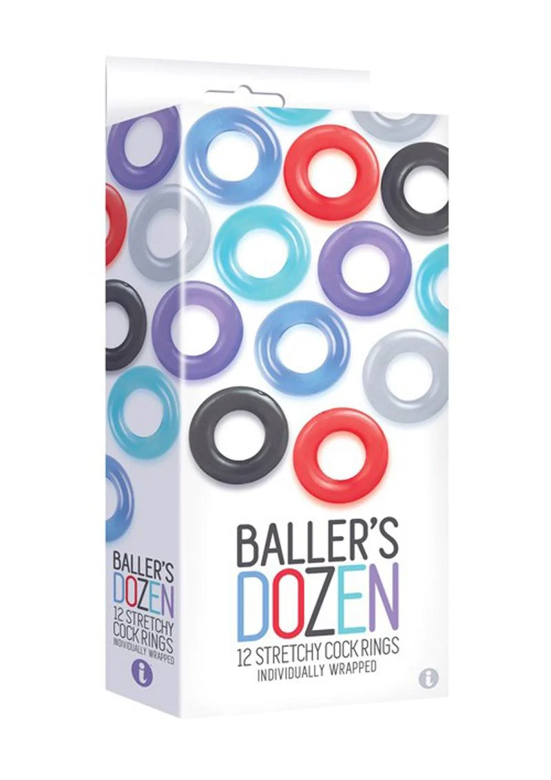 The 9's - Baller's Dozen 12 Piece Cock Ring - Image 2