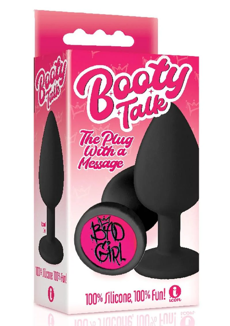 The 9's - Booty Talk Silicone Butt Plug Bad Girl - Image 2