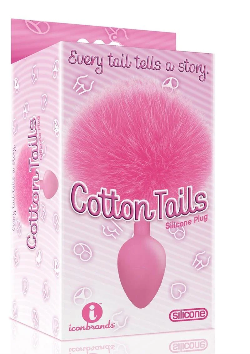 The 9's - Cottontails Silicone Bunny Tail Butt Plug - Image 3